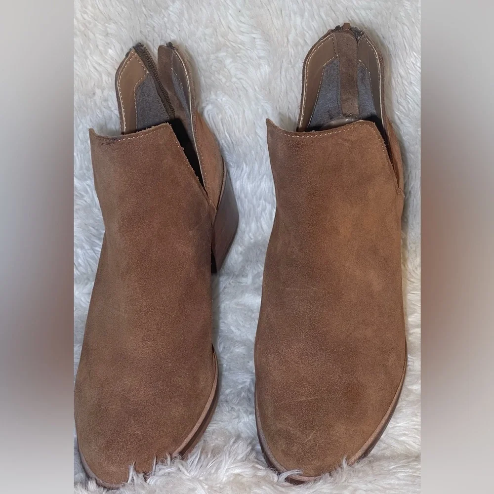 Steve Madden brown Leather ankle boots size 7